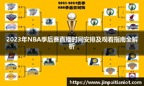 2023年NBA季后赛直播时间安排及观看指南全解析